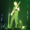 On stage with Roger Waters